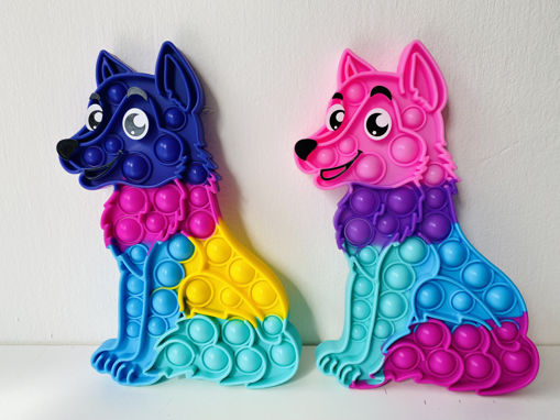 Picture of WOLF POPIT PINK